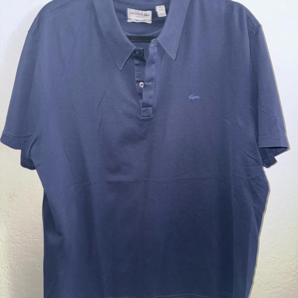 Lacoste Men's Navy Polo Shirt
